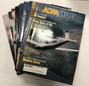 Twelve 1998 Issues of the AOPA Pilot Magazine (full set) - Foto 1 di 12