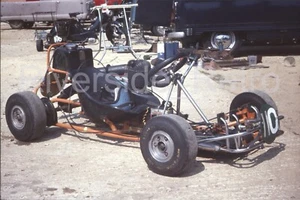 35 mm Diafoto - Vintage Kart/Go Kart Blackbushe Rennstrecke 1970er Jahre (#203) - Bild 1 von 1
