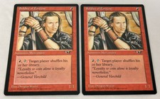2x MTG Magic The Gathering Alliances Soldier of Fortune NM+