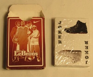 Tarjetas de juego The LeBrons Nike - Lebron James - Nuevas tarjetas selladas en caja abierta - Imagen 1 de 5