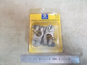 (2) HEAVY-DUTY NAPA-BELDEN UNIVERSAL MARINE-TYPE BATTERY TERMINALS, USA MADE. - Picture 1 of 3