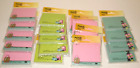 Post-It 3M Sticky Notes 100 Sheets x 18 Pads 4x3" Pink Womens Shopping Printed