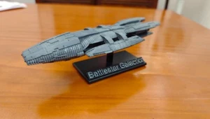 Battlestar Galactica Spaceship Battlecruiser Model Resin Spacecraft Figure Toy - Picture 1 of 13