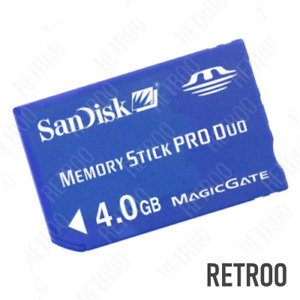 SanDisk MemoryStick ProDuo 4.0 GB MagicGate Phones/Cameras/Bravia/PSP/Walkman