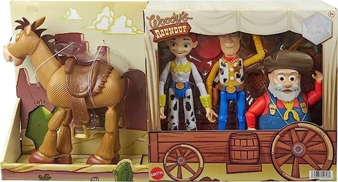 Mattel Toy Story Set of 4 Action Figures Woody, Jessie, Bullseye & Stinky Pete Cover