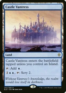 MTG 1x Foil CASTLE VANTRESS Throne of Eldraine, NM - Picture 1 of 1