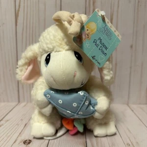 Precious Moments Luv N Care Musical Pull Down Baby Plush Lamb Holding Kite - Picture 1 of 11