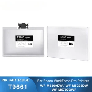 780ml Tintenpatrone Schwarz mit Pigmenttinte für Epson WF-M5799DWF WF-M5299DW - Bild 1 von 2
