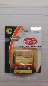 Coca Cola 1999 Ford Mustang Convertible Matchbox Collectibles New - Picture 1 of 5