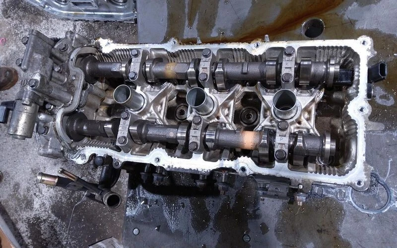2005-2017 Nissan Frontier 4.0L LH Cylinder Head Assembly 6 Cylinder DOHC OEM Foto 1 de 2