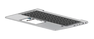 HP Ersatztastatur Notebook - mit Zeigestock, ClickPad - Bild 1 von 1