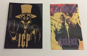 INSANE CLOWN POSSE 2-Pack of Stickers Ringmaster & Riddle NEW OFFICIAL MERCH ICP - Picture 1 of 1
