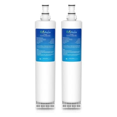 EcoAqua EFF-6002A Water Filter compatible Whirlpool 4396508 SBS002 Hotpoint  2PK - Image 1 of 4