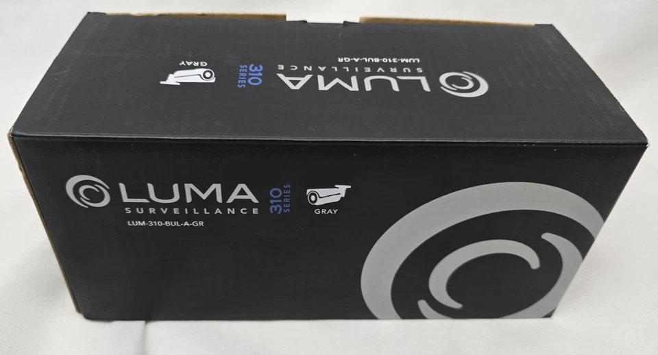 Luma Surveillance 310 Series LUM-310-BUL-A-GR Analog Bullet Outdoor Camera - Image 1 of 4