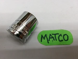 Matco Silver Eagle tools 3/8" drive 18mm metric Shallow Socket B18M6SE New! - Picture 1 of 7