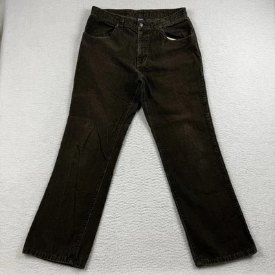 Pantalones Patagonia Para Hombre 35 Marrón Recto Pana Algodón Orgánico Ropa de Calle Foto 1 de 4