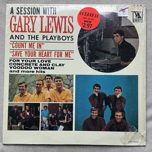 A Session with Gary Lewis & the Playboys LP - Liberty LRP-3419 - Picture 1 of 4