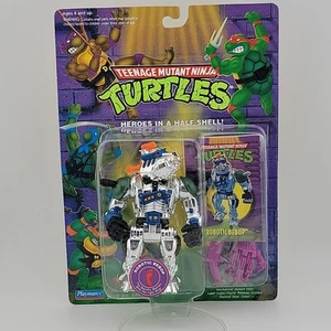 Robotic Bebop - Vintage 1994 TMNT Teenage Mutant Ninja Turtles MOC W/ Case - Picture 1 of 14