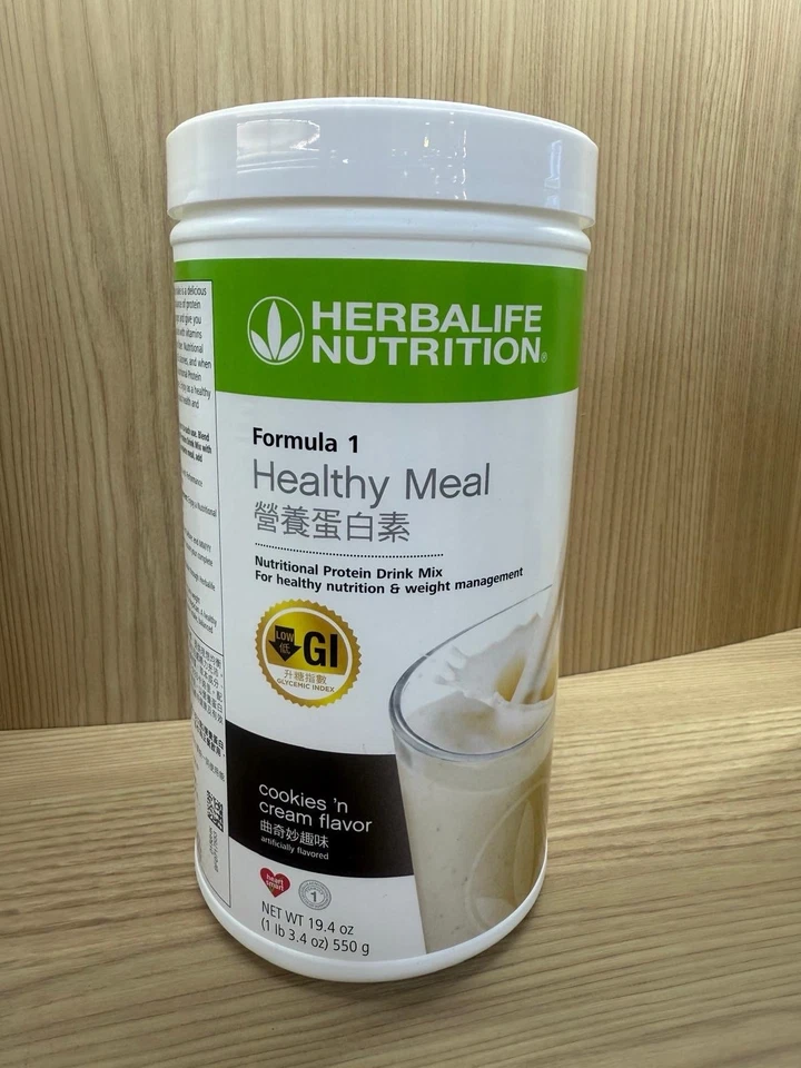 Herbalife Fórmula 1 Repuesto Comida Batido Galletas 'n Crema, 550gm Foto 1 de 1