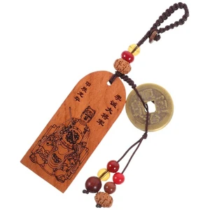 Taisui Brand Keychain Chinese Car Small Pendant for Protection Accessory Charms - Picture 1 of 12