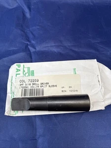COLLIS 72259 2MT Morse Taper Split Sleeve 3/16 Drill Driver - NOS OEM - Picture 1 of 8