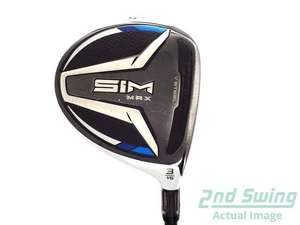 TaylorMade SIM MAX Fairway Wood 3 Wood 3W 15° Graphite Senior Right 43.5in - Picture 1 of 12