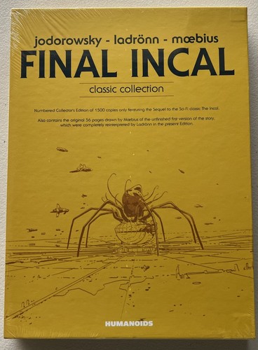 Final Incal Hardcover Slipcase Classic Collection Limited Edition Of ...