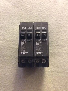 Interruptor circular tándem de 2 polos amplificador tipo Easton Br20 - Imagen 1 de 3