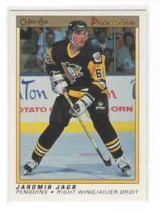1990-91 OPC PREMIER JAROMIR JAGR RC #50 ¡Como nuevo! - Imagen 1 de 1