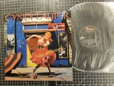 CYNDI LAUPER She's So Unusual 1983 HOLLAND PRESS w/ HYPE & INNER Vinyl IMPORT - Image 1 of 4