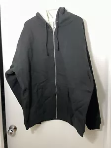 Felpa con cappuccio e zip intera foderata in sherpa Independent Trading Co. taglia GRANDE - Foto 1 di 5