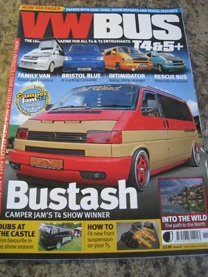 VW BUS MAGAZINE ISSUE 30 BUSATCH CARAVELLE INTIMIDATOR RESCUE FULLY RECOVERED - Image 1 of 3