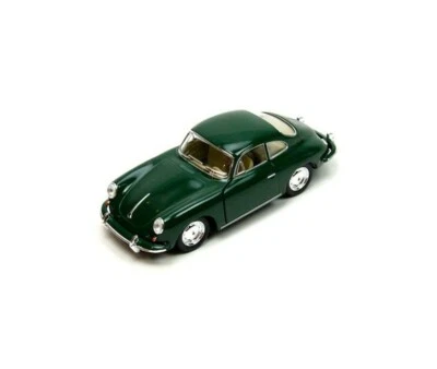 (5398D) 5" Kinsmart Porsche 356 B Carrera 2 Diecast  Toy Car 1:32 green color  - Image 1 of 4