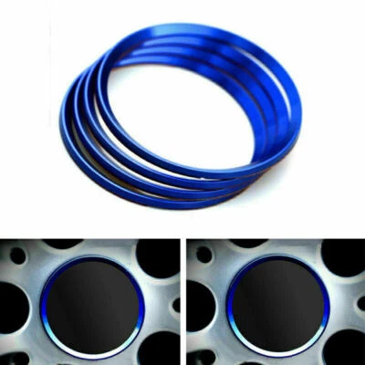 4x Wheel Rim Center Cap Trim Surround Hub Ring For BMW 2 3 5 7Series X1 X3 X5 X6 - Image 1 of 4