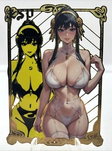 Goddess Story Gold METALL Karte - Maiden Party - Seriennummer #/200! Yor Bikini - Bild 1 von 2