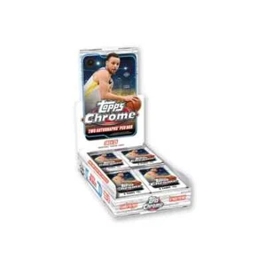 Topps Chrome NBA Basketball 2024/25 - 2 Autographs - Hobby Box 2025 Basket - Foto 1 di 5