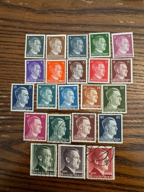 Germany stamps Mint SC#506-26 (510,21,24,26 U) (1941) F/VF Single SCV $26.50 - Image 1 of 1