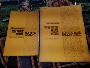 3306 Diesel Truck Engine Service Manual And Parts Book - Picture 1 of 9