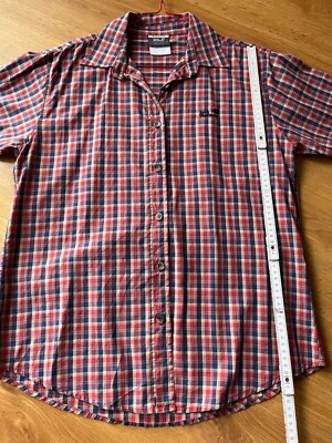Outdoor Wander Bluse Hemd Kurzarm von Jack Wolfskin Gr. M (Guter Zustand) - Bild 1 von 4