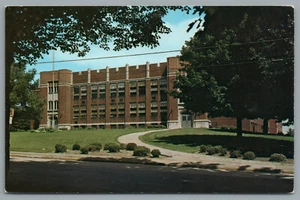 Central Cambria Mittelschule Ebensburg Pennsylvania Chrom Postkarte - Bild 1 von 2