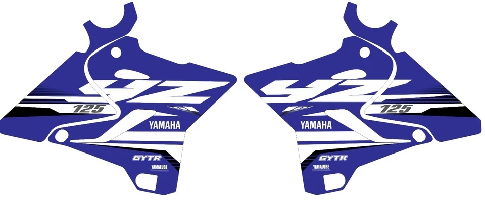 Gráficos para 2015 2016 2017 2018 2019 2020 Yamaha YZ125 YZ 125 cubierta calcomanía Foto 1 de 1