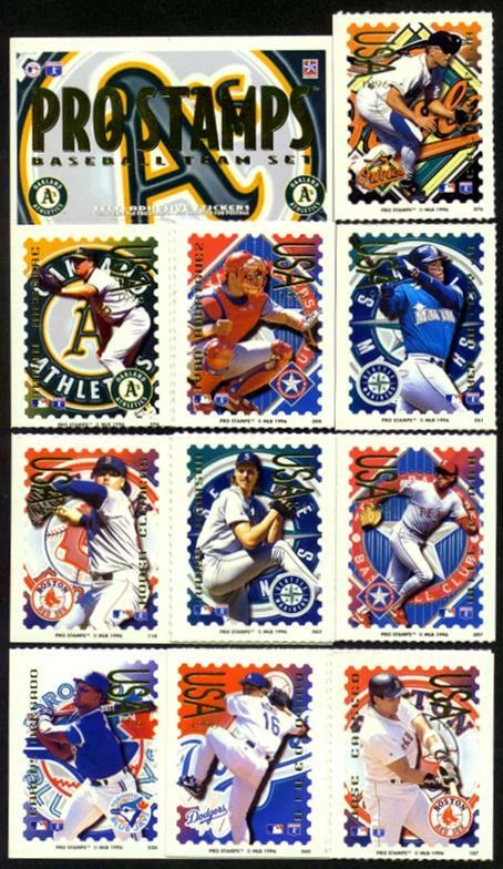 Larry Walker #114 1996 MLB Pro Stamps - Image 1 of 1