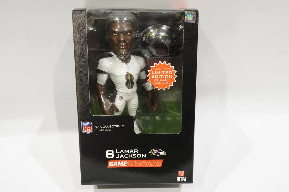 NFL Lamar Jackson Figure #8 Game Changers Limited Edition Excite 2023