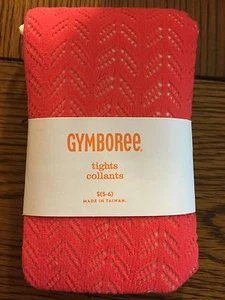 Gymboree Play By Heart Bright Rose Pointelle Tights NWT Girls Size S 5-6 - Picture 1 of 1