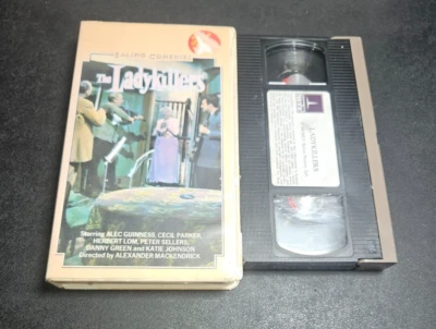 The Ladykillers (VHS, 1955) Alec Guinness Comedy Thorn EMI Clamshell Big Box HTF Foto 1 de 4