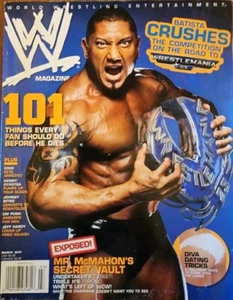 WWE Magazine Batista March 2007 B - Picture 1 of 14