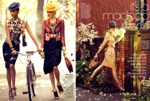 2005 Meisel Kebede Jourdan Dunn Karlie Kloss Natasha Poly MAGAZINE EDITORIAL - Picture 1 of 7