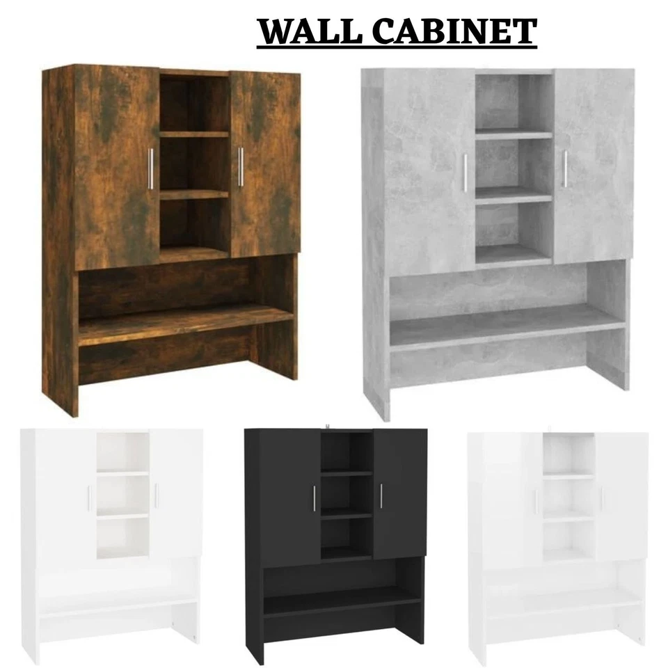 Mobile Lavatrice Espositore Bagno Portaoggetti Legno Ingegnerizzato Vidaxl - Immagine 1 di 1