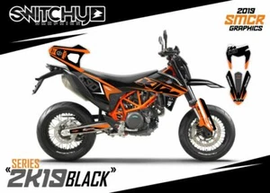 KIT GRAFIK AUFKLEBER "2K19 BLACK" kompatibel mit KTM 690 SMC R von 2019 bis 2024 - Bild 1 von 1