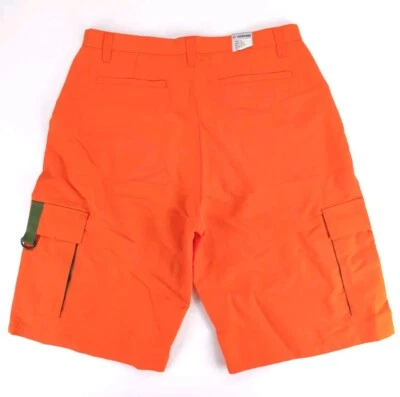 Anchor Blue Cargo Baggy Orange Vtg 90s Y2K Skater Shorts Mens Large 38 (37x13) - Image 1 of 4